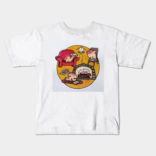 Dumbo octopus reading Kids T-Shirt